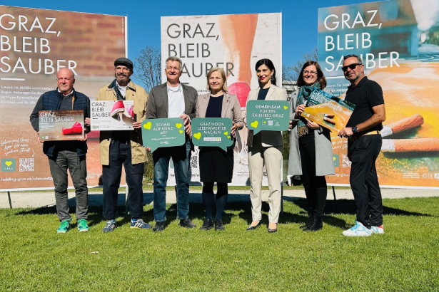 Kampagnenstart für eine saubere Stadt 