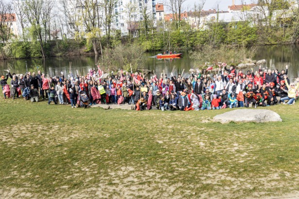 Ein Zeichen für den Umweltschutz 